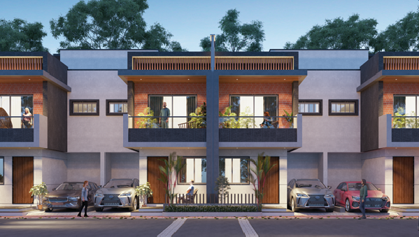 Independent 3 BHK luxury row-house near Katargam Surat — gated, spacious, and ideal for family lifestyle or smart property investment.